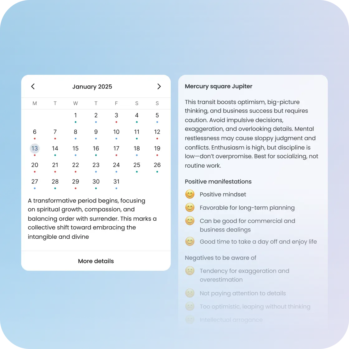 Daily Cosmic Guidance and Astrology Calendar